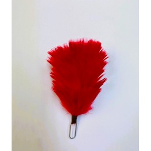 Glengarry Hackle - Red